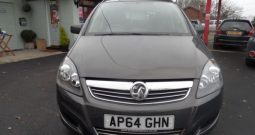 Approved Used Cars 2015 VAUXHALL Zafira